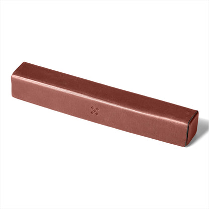 Legendär Stifte-Etui ETWEE Sleek Chestnut | Echtes Leder