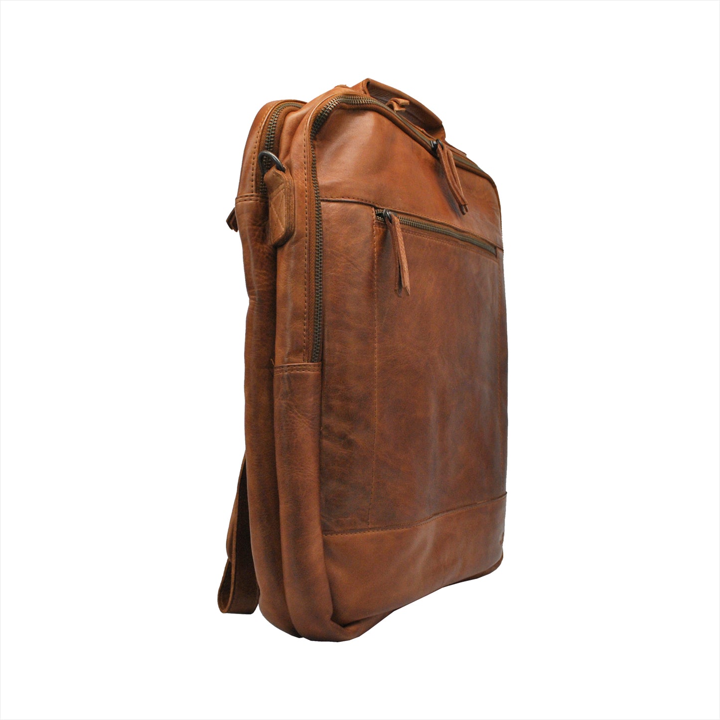 Bear Design Rucksack CELSO Cognac | Echtes Leder