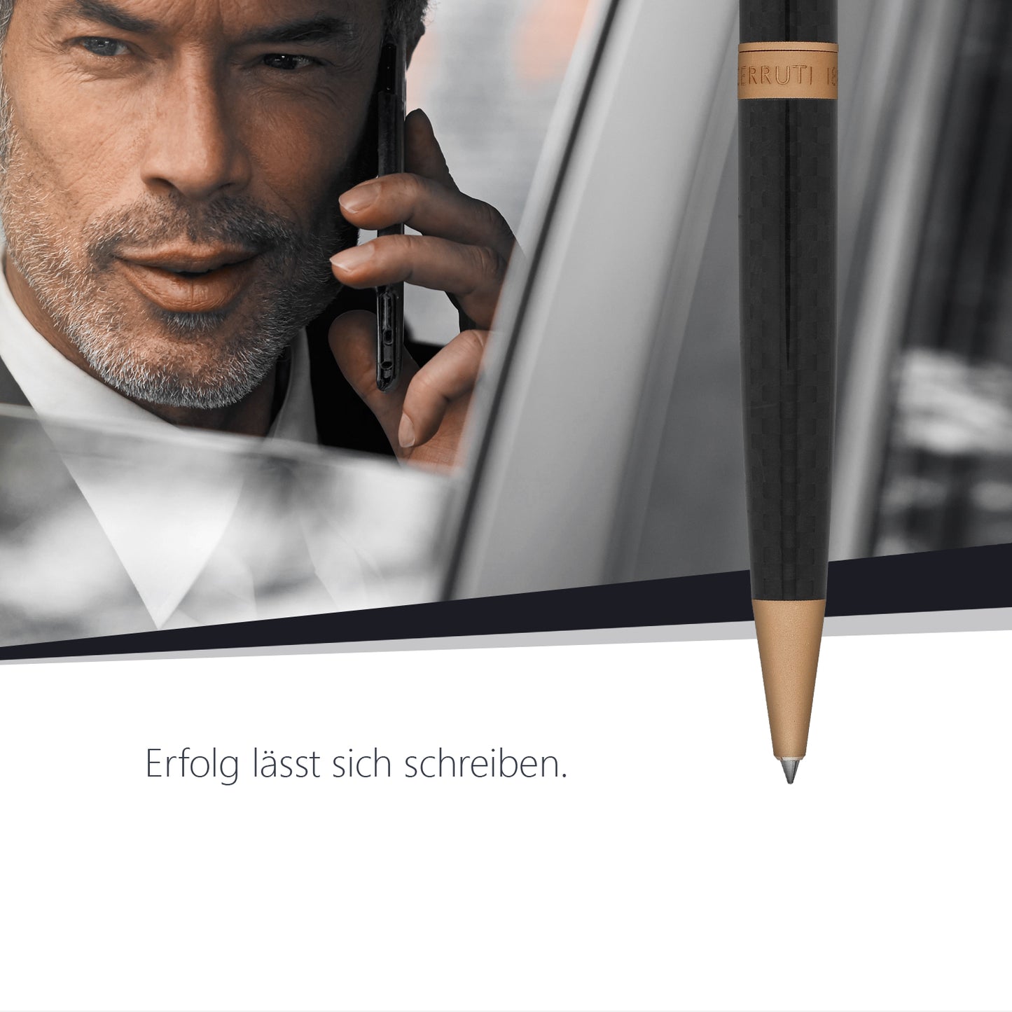 Cerruti 1881 Kugelschreiber Fetter Rosegold