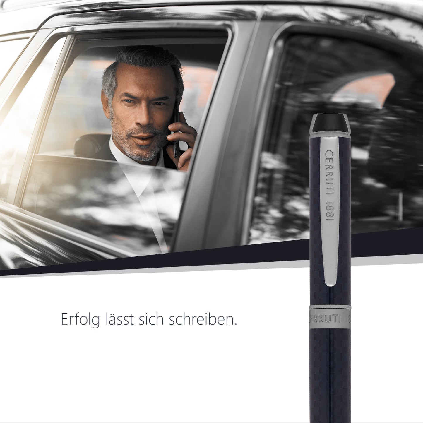 Cerruti 1881 Kugelschreiber Fetter Navy