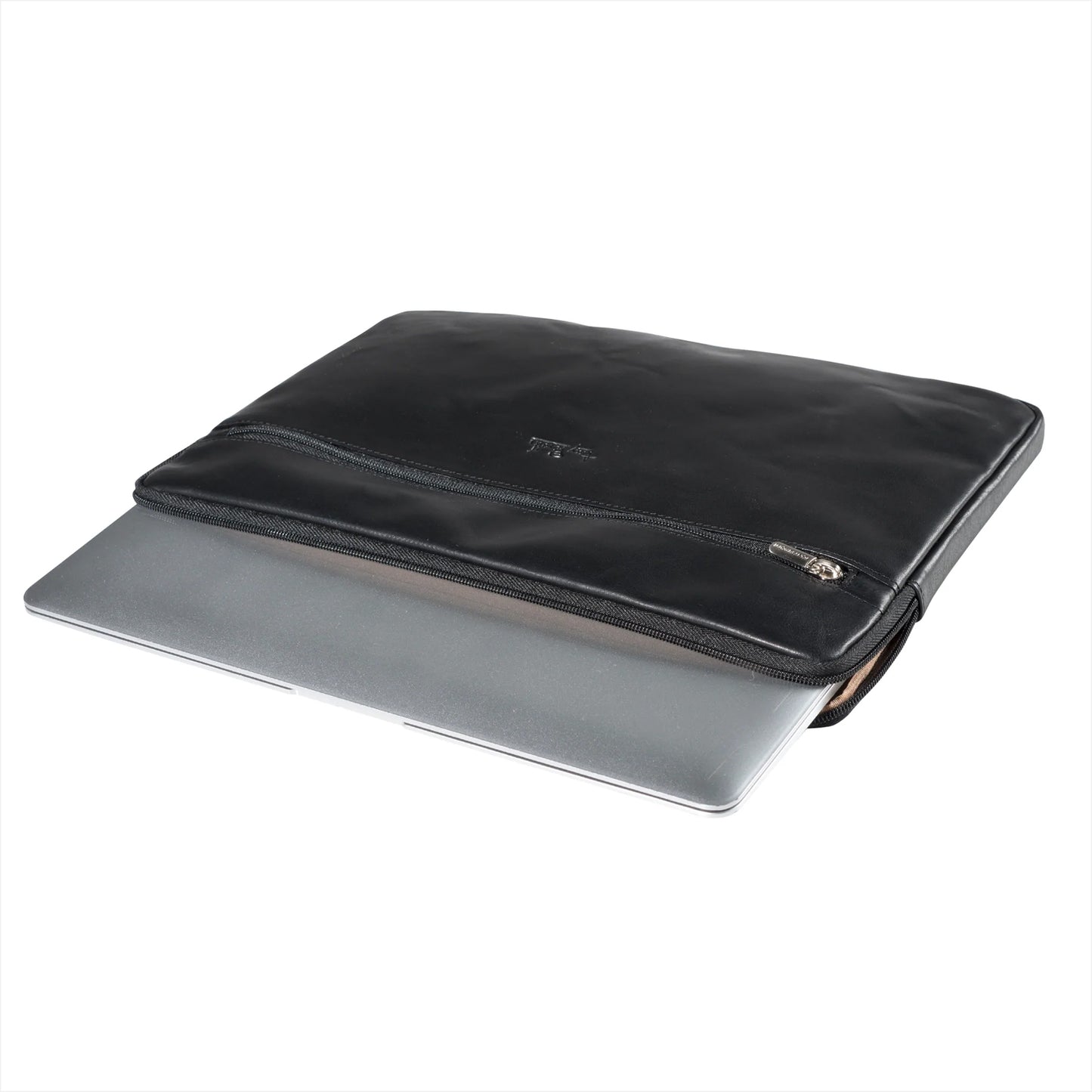 Tony Perotti Laptop Sleeve 13" Schwarz | Echtes Leder