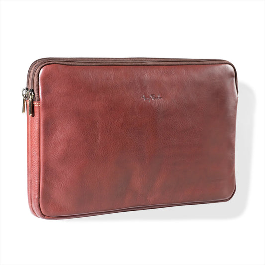 Tony Perotti Laptop Sleeve 13" Braun | Echtes Leder
