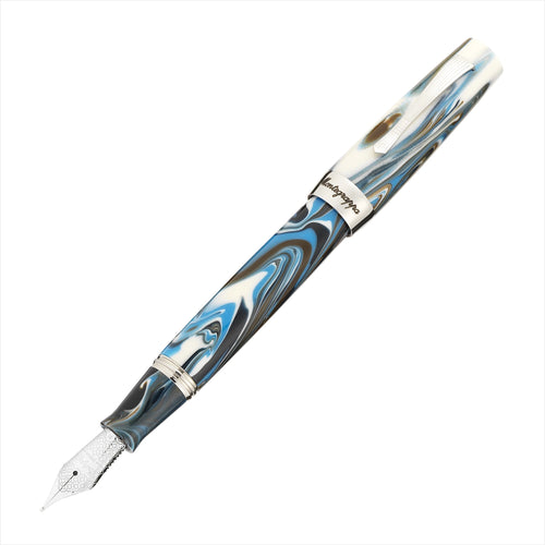 Der Montegrappa Füller ELMO 02 in Umsetzung Sorapis als edles Schreibgerät.