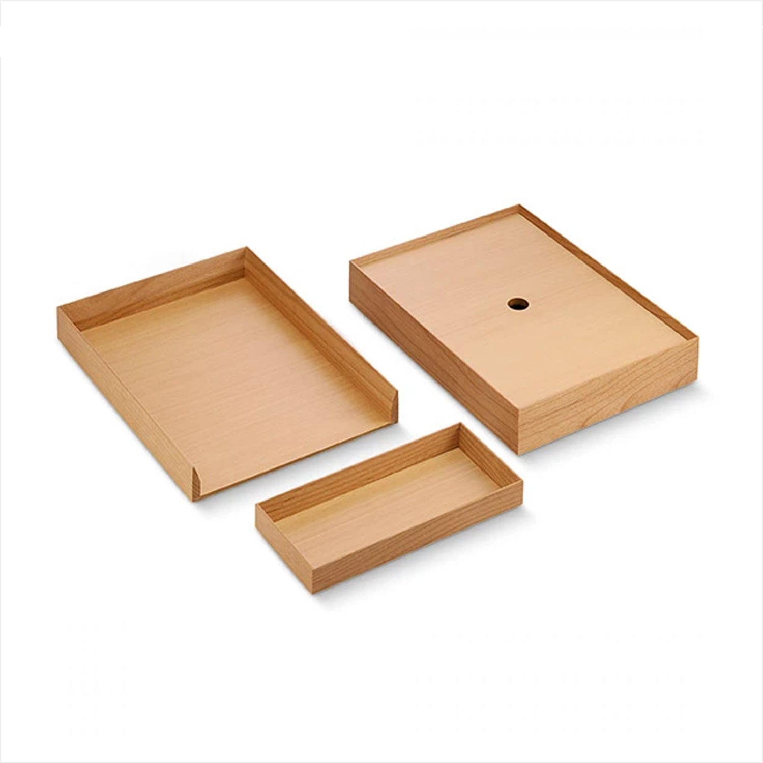 Hochwertige Dokumentenbox von Philippi aus echtem Holz.