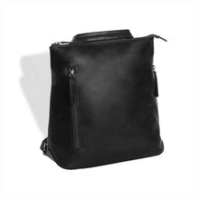 Lade das Bild in den Galerie-Viewer, The Chesterfield Brand Echtleder Rucksack ELISE in schwarz
