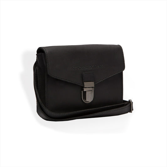 Die stilvolle Echtleder-Umhängetasche Sevilla von The Chesterfield Brand in Farbe Schwarz.